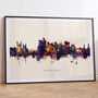 Windsor Skyline Cityscape Art Print, thumbnail 6 of 12