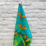 Tropical Bird Of Paradise Flower Cotton Tea Towel, thumbnail 8 of 8
