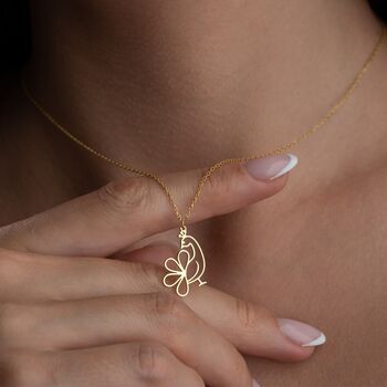 'Proud As A Peacock' Sterling Silver Necklace, 2 of 10