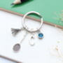 Badminton Personalised Keyring Shuttlecock And Racket, thumbnail 2 of 9