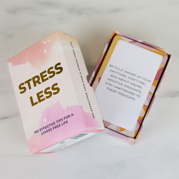 Stress Less Lifestyle Cards, 3 of 4