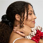 Silver Ion Infused Mixed Oversized Scrunchies Three Pack, thumbnail 2 of 5