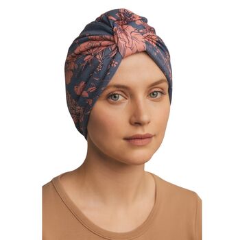 Satin Lined Turban Headwrap – Protective Chemo And Hair Loss Headwear, 5 of 10