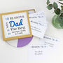 Personalised Best Dad Notes, thumbnail 4 of 12