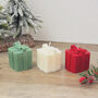 Christmas Present Candle Christmas Gift Box Candle, thumbnail 4 of 10