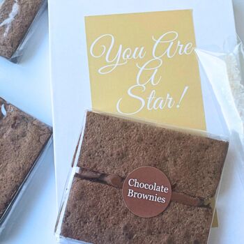 Chocolate Brownie Letterbox Gift, 6 of 6