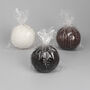 G Decor Wool Ball Detailed Lacquered Ball Candles, thumbnail 5 of 5