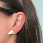Ceramic Yellow Earring Set, thumbnail 5 of 7
