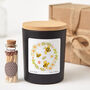 Bee Floral Spring Candle Gift For Her, thumbnail 2 of 7