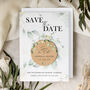 Botanical Save The Dates Magnet Wedding Cards, thumbnail 1 of 10