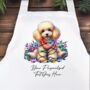 Personalised Poodle In Christmas Lights, thumbnail 6 of 10
