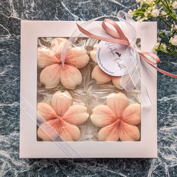 Sakura Flowers Luxury Biscuits Gift Box, 8pcs, 3 of 7