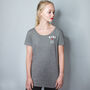 Personalised Mama/Mum/Mummy Heart T Shirt, thumbnail 2 of 6