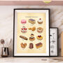 Vintage French Patisserie Print, thumbnail 1 of 12