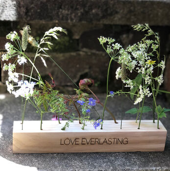 Wooden Block For Dried Flowers And Herbs, 3 of 3