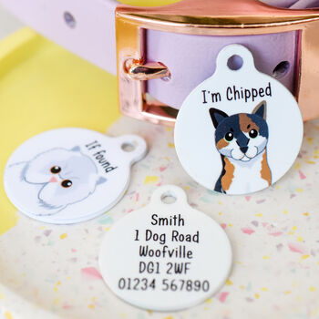 Personalised Premium Cat Breed Name Tag Bold, 11 of 12
