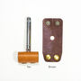 Personalised Leather Razor Cover, thumbnail 6 of 8