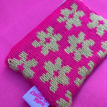 Blossom Knitted Mini Purse, 8 of 10