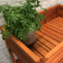 Wooden Raised Herb Planter, thumbnail 5 of 5