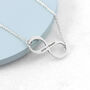 Personalised Infinity Twist Necklace, thumbnail 1 of 10