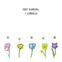 Personalised Family Flower Cushion, thumbnail 6 of 9