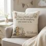 Kids Personalised Safari Animals Book Pocket Cushion, thumbnail 1 of 3