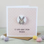 Personalised Easter Card With Badge, thumbnail 1 of 6