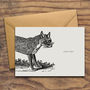 'You're Rather Foxy' Personalised Greeting Card, thumbnail 2 of 3