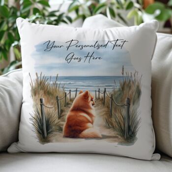Personalised Pomeranian Dog Beach Walk Collection, 4 of 8
