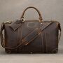 Classic Traveller Genuine Leather Holdall, thumbnail 1 of 12
