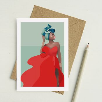 Women In Colour, Pack Of Eight Greetings Cards, 3 of 10