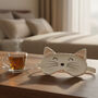 Cat Face Silky Satin Eye Mask And Sleep Mask, thumbnail 7 of 7