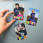 Personalised Photo World's Best Dad Gallery Magnet Set, thumbnail 2 of 5