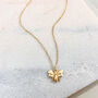 Dainty Honey Bee Pendant Necklace, thumbnail 1 of 2