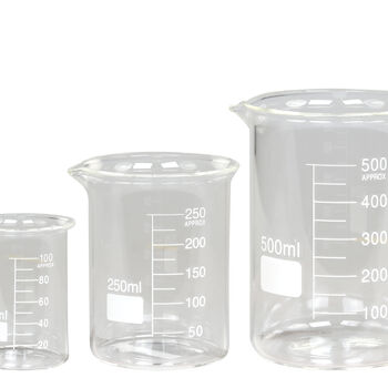 Set Of Three Glass Measuring Cups, 4 of 4