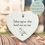 Personalised Porcelain Heart Sympathy Bereavement Gift, thumbnail 1 of 2
