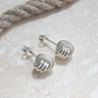 Sterling Silver Knot Stud Earrings, thumbnail 1 of 3