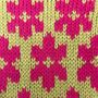 Blossom Knitted Cushion, thumbnail 3 of 6