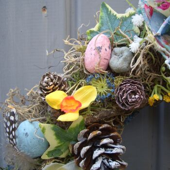 Easter Spring Summer Door Wreath, 4 of 6