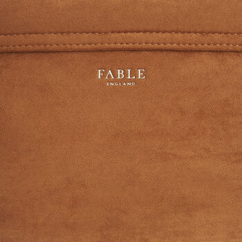 Tan Floral Embroidered Shoulder Bag, 8 of 11