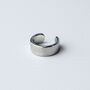 Sterling Silver Chunky Hoop Ear Cuff, thumbnail 2 of 9