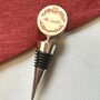 Personalised Christmas Wine Stopper, thumbnail 4 of 8