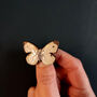 Cabbage White Butterfly Brooch, thumbnail 2 of 4