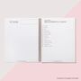 Beige A4 Weekly And Monthly Meal Planner Book, thumbnail 6 of 12