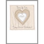 Personalised Heart Wedding Anniversary Card For Wife, thumbnail 2 of 12