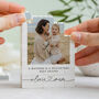 Personalised Mummy And Daughter Photo Block Keepsake, Mother's Day And Birthday Gift For Mum, thumbnail 1 of 12