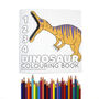 1234 Dinosaur Colouring Book, thumbnail 1 of 7