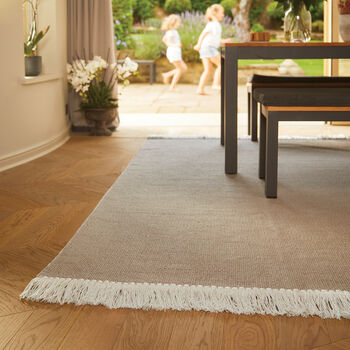 Easy Care Plain Natural Rug, 2 of 3