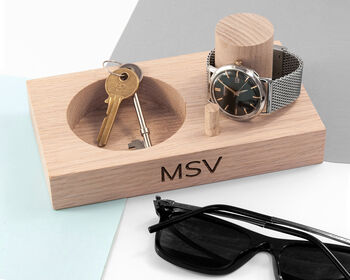 Personalised Oak Watch Stand, 5 of 7
