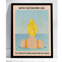 'In To The Water I Go' Sea Swimming Print, thumbnail 1 of 2